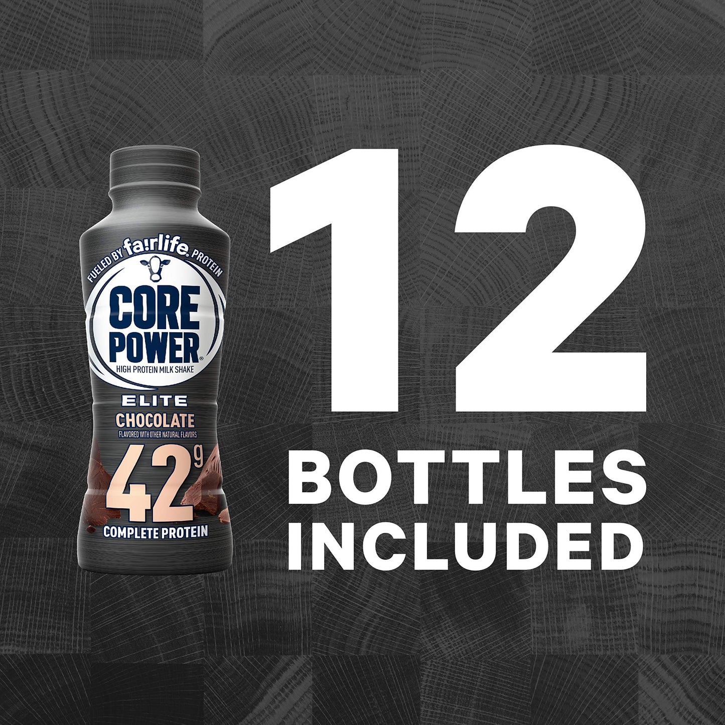 Core Power Elite Fairlife Chocolate 42 gram protein shake 12.pk